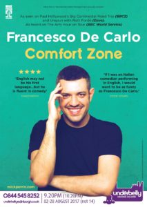 Comfort Zone Edinburgh 2017